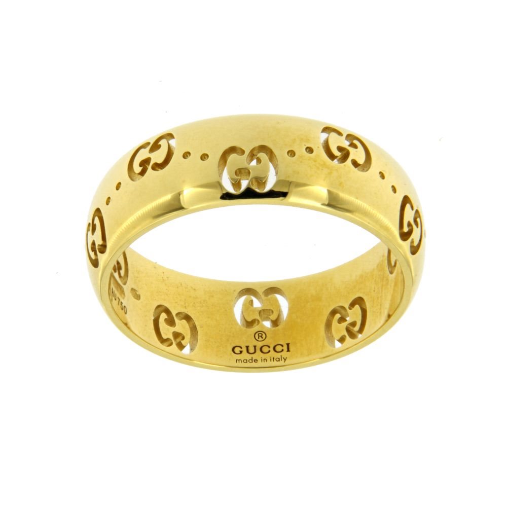 Oiritaly Anillo Mujer Gucci YBC246470001013 13 Icon Oro